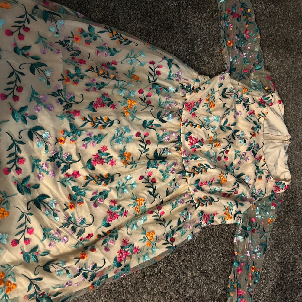 ModCloth lace mesh dress